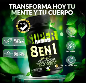 NUEVAS Cápsulas Super Human 8 en 1+ENVIO GRATIS