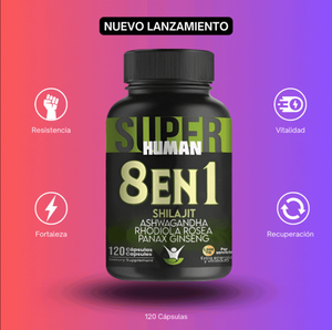 NUEVAS Cápsulas Super Human 8 en 1+ENVIO GRATIS
