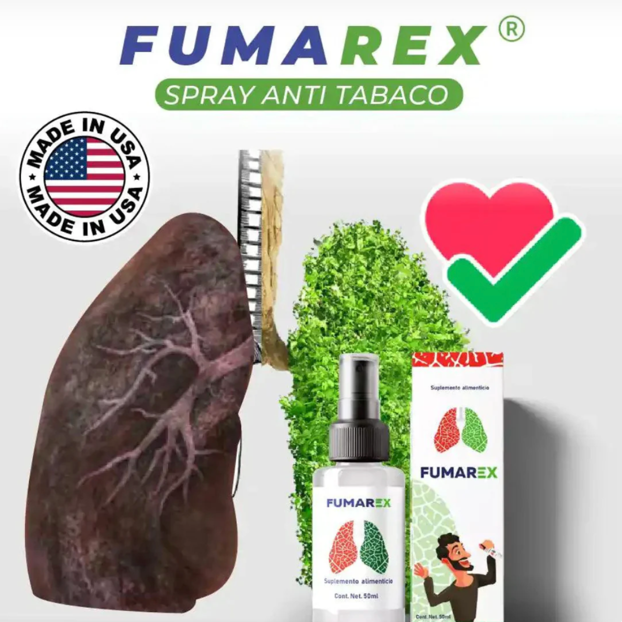 NUEVO FUMAREX Spray AntiTabaco+ENVIO GRATIS